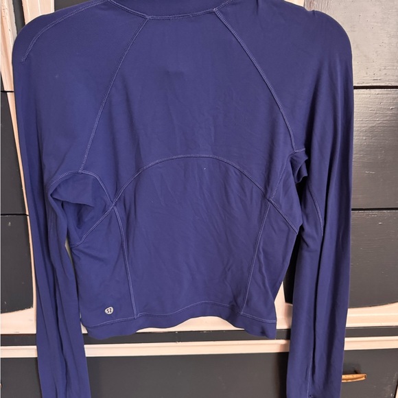 lululemon Blue Quarter Zip - Picture 4 of 5